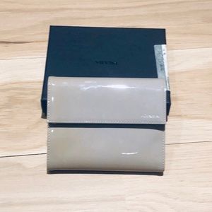 Prada Grey and Lilac Wallet